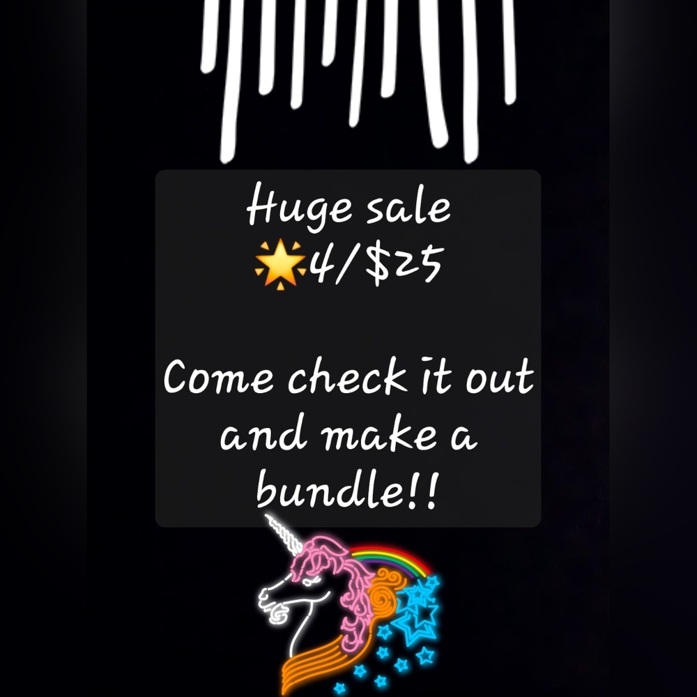 🌟4/$25 Throughout Closet